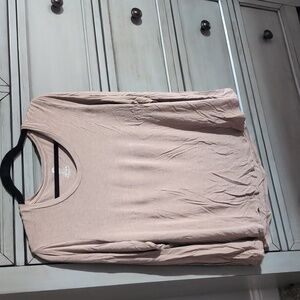 Bamboo Nursing & Maternity Long Sleeve T-shirt | Wheat